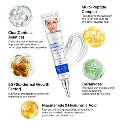 🔥Rolimey® Peptide Firming Jelly Cream—💕Visibly Firm · Hydrate · Smooth Crepey-Looking Skin</strong>