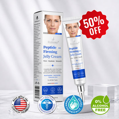 🔥Rolimey® Peptide Firming Jelly Cream—💕Visibly Firm · Hydrate · Smooth Crepey-Looking Skin</strong>