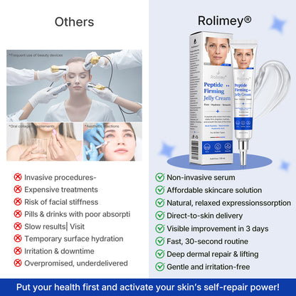🔥Rolimey® Peptide Firming Jelly Cream—💕Visibly Firm · Hydrate · Smooth Crepey-Looking Skin</strong>
