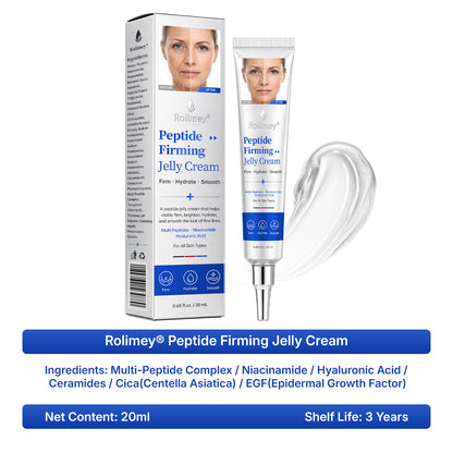🔥Rolimey® Peptide Firming Jelly Cream—💕Visibly Firm · Hydrate · Smooth Crepey-Looking Skin</strong>